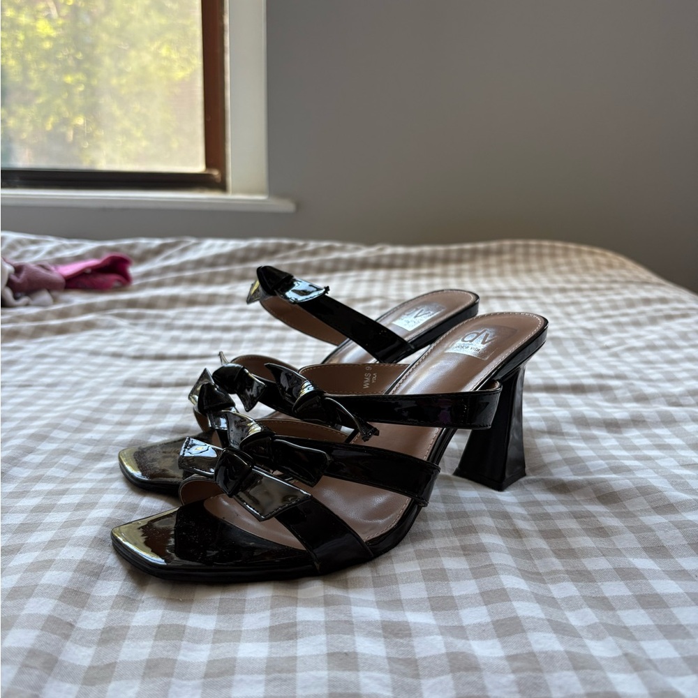DV by Dolce Vita Black Patent Heels